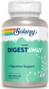 SOLARAY Super Digestaway Digestive Enzymes - Pancreatin, Papain, Ginger, Pepsin, Betaine HCl, Aloe Vera, and More - Digestion & Nutrient Absorption Support - Lab Verified - 180 VegCaps 2