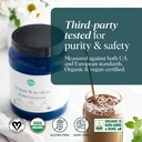 Ora Organic Vegan Protein Powder Chocolate, Vanila & Greens Powder Bundle: 22g Plant Based, Chocolate, 20 Servings + 21g Plant Based, Vanilla, 20 Servings + Organic Super Greens Drink, 30 Servings 3