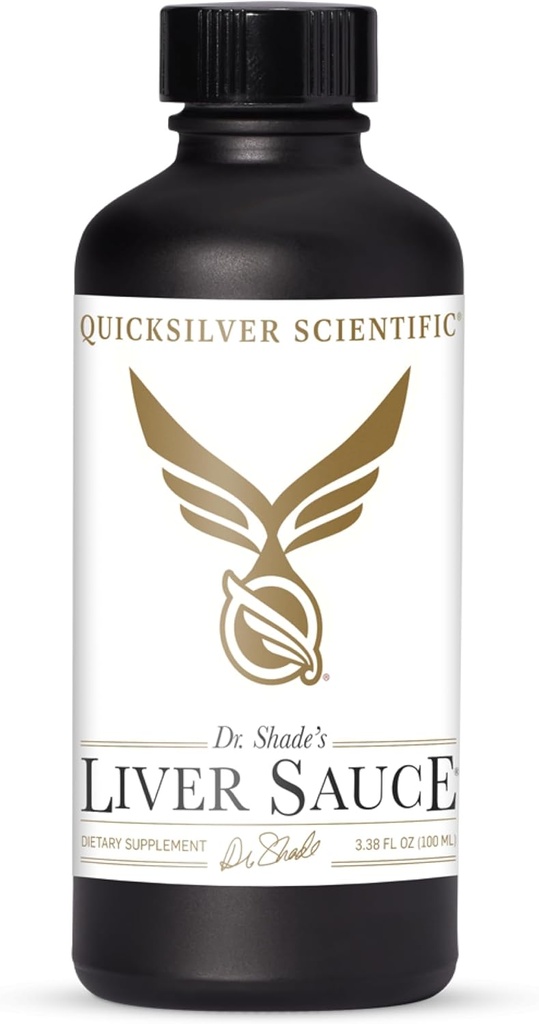 Quicksilver Scientific Liver Sauce - Liposomal Liver Detox with DIM, Quercetin, Lipoic Acid, Milk Thistle and Dandelion Root Supplement - Supports Bile & Toxin Momentum (100 ml / 3.38 oz) 2