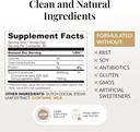 Colostrum Powder (Chocolate) Grass Fed Colostrum Supplement for Gut Health, Immune Support Healthy Hair, Skin & Nails - 30 Servings 3