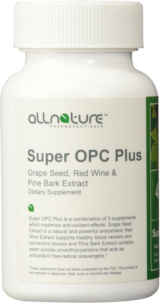 All Nature Super OPC Plus (Grape Seed, Red Wine and Pine Bark Extract) 3