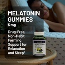 NatureWise Melatonin Gummies 5mg - Non-Habit Forming Sleep Support Supplement with Ashwagandha, Valerian Root - BlackBerry-Lemon Flavor - Vegan, Gluten Free, Non-GMO - 180 Count[90-Day Supply] 3