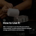 True Nutrition - Highly Branched Cyclic Dextrin - Carbohydrate Powder for Sustained Intra-Workout Energy, Enhanced Post-Workout Muscle Recovery - Vegan and Non-GMO - Unflavored 1lb 6