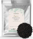 Starwest Botanicals Organic Elderberries - Dried Elderberries for Syrup, Tea, Gummies, & Jam, Natural Immune Support, Certified Kosher, Non-GMO - Bulk 1 lb Bag 2