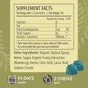 HERBAMAMA ALCAR Acetyl L-Carnitine 1500mg Gummies - L Carnitine Supplement for Energy, Focus & Brain Support - Vegan, Non-GMO - 90 Pectin-Based Blueberry-Flavored Chews 4