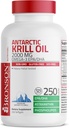 Bronson Antarctic Krill Oil 2000 mg with Omega-3s EPA, DHA, Astaxanthin and Phospholipids, 250 Softgels (125 Servings) 6