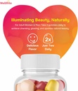 Glow Skin Gummy Vitamins, 60 Count, Apple Flavored, Vegan, Gelatin Free, Gluten Free, Nut Free, Glowing & Hydrated Skin, Reduced Eczema, Reduced Wrinkles 5