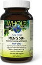 Natural Factors Whole Earth & Sea Men's 50+ Multivitamin & Mineral - Daily Nutritional Support Multivitamin - Supports Brain Health & Immune System Function - Vegan - 120 Tablets (60 Servings) 5