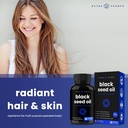 NutraChamps Liver Cleanse Detox and Black Seed Oil Capsules Bundle 6