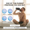 Muscle Feast Grass-Fed Whey Protein Isolate, All Natural Hormone Free Pasture Raised, Whey Isolate Protein Powder for Men and Women, Clean, Non-GMO & Gluten-Free, Isolate Protein - Unflavored, 5lb 3