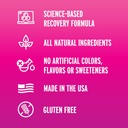 Fluid Recovery Post-Workout Drink Mix - Whey Isolate Protein, L-Glutamine, Carbs, All Natural Ingredients, Gluten-Free, Lactose-Free (Mixed Berry) 5