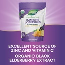 Nature's Way Sambucus Immune Lozenges, Zinc, Vitamin C, Elderberry, Immune Support*, USDA Organic, Honey Lemon Flavor, 24 Lozenges (Packaging May Vary) 6
