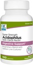 Quality Choice Digestive Support Acidophilus with Citrus Pectin – 100 Capsules – Daily Probiotic Formula with Citrus-Derived Fiber – Easy-to-Swallow Capsules 2