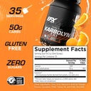 EFX Sports Karbolyn Fuel | Fast-Absorbing Carbohydrate Powder | Carb Load, Sustained Energy, Quick Recovery | Stimulant Free | 35 Servings (Orange) 4