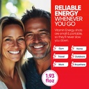 Vitamin Energy Focus+ Extra Strength Energy Shot Fruit Punch 12 Pack, 260mg Natural Caffeine, B-Vitamins, CoQ10, Amino Acids, Focus, Productivity & Clarity, Zero Sugar, Gluten-Free, 1.93 fl oz 4