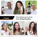 BIO KRAUTER Holy Basil Tincture - Tulsi Powder Liquid Extract - Supports Calmness and Relaxation - Ursolic Acid Supplement - Alcohol and Sugar Free - Vegan Drops 2 Fl.Oz. 6