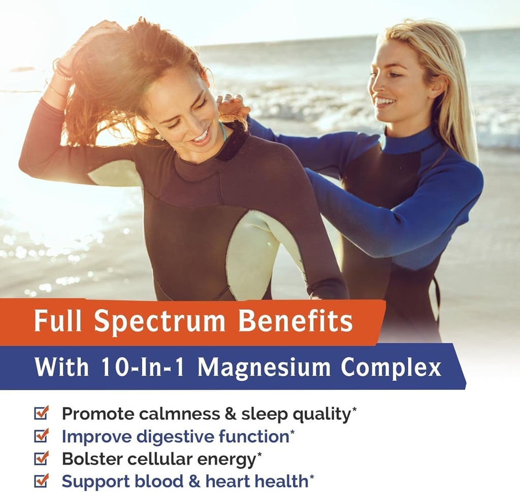 Innate Vitality 10-in-1 Magnesium Complex 960mg, 420mg Elemental Mag per Serving, with Magnesium Glycinate, Citrate, Malate, and More, Sleep, Digestion, Energy Support, 90 Vegan Caps 5