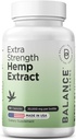 Balance Breens Hemp Extract Capsules 30,000 mg per Bottle - Natural Dietary Supplement Supports Brain Functions, Immune Support - Rich in Omega 3-6-9 Fatty Acids (60 Count (Pack of 1)) 2