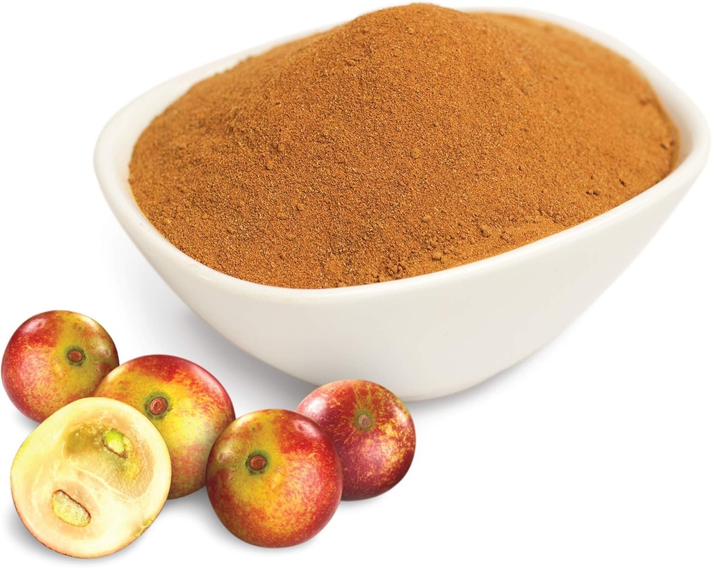 Sunfood Superfoods Raw Organic Camu Camu Powder - Camu Camu Powder Organic, Camu Camu Berry Vitamin C Powder for Juice and Smoothies, USDA Organic, Non GMO - 3.5 oz Bag 5