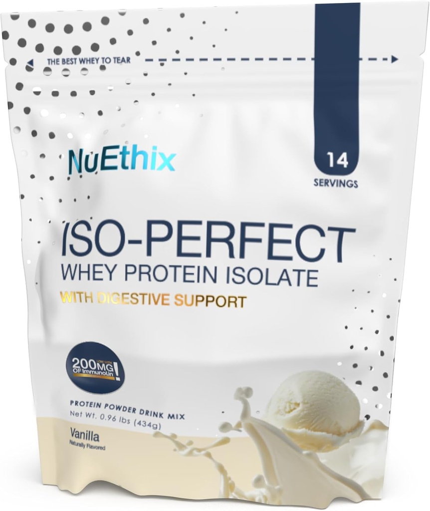 NuEthix Formulations ISO-Perfect with Digestive Support (Chocolate, 14 Servings) 4