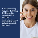 Carlson - Super Omega-3 Gems, 1200 mg Omega-3 Fatty Acids with EPA and DHA, Wild-Caught Norwegian Supplement, Sustainably Sourced Fish Oil Capsules, Omega 3 Supplements, 100+30 Softgels 5