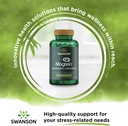 Swanson Magnesium L-Threonate - Mineral Supplement Promoting Nervous System Health - May Support Cognitive Health, Learning & Memory - (90 Veggie Capsules) (2 Pack) 3