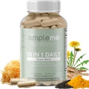 Burdock Root Organic and Bladderwrack 10 in 1 Immunity Booster Power Blend with Irish Sea Moss, Ashwagandha and Black Seed Supplement for Men and Women, Seamoss Pills Herbal, Vegan - 60 Capsules 2