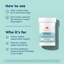 Uqora Promote - Support Vaginal Health* - Probiotic for Women with Lactoferrin, Lactobacillus Acidophilus & Lacticaseibacillus Rhamnosus - Vaginal Probiotics - Gluten-Free - 15 Capsules 6