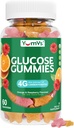 YUM-V'S Glucose Gummies – Fast Acting Glucose Gummy – Great Tasting – Gluten Free, Vegan, Non-GMO – Orange & Berry Natural Flavor – 60 Chewable Gummies for Adults & Kids 2