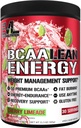 EVL BCAA Lean Energy Powder - Pre Workout Green Tea Fat Burner Support with BCAAs Amino Acids and Clean Energizers - BCAA Powder Post Workout Recovery Drink for Lean Muscle Recovery - Fruit Punch 6
