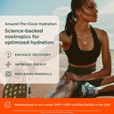 The Genius Brand Genius Electrolytes - Electrolyte Powder for Active Lifestyles - Supports Hydration, Energy, Endurance, Muscle Growth & Recovery - Lemon Lime - 30 Servings 4