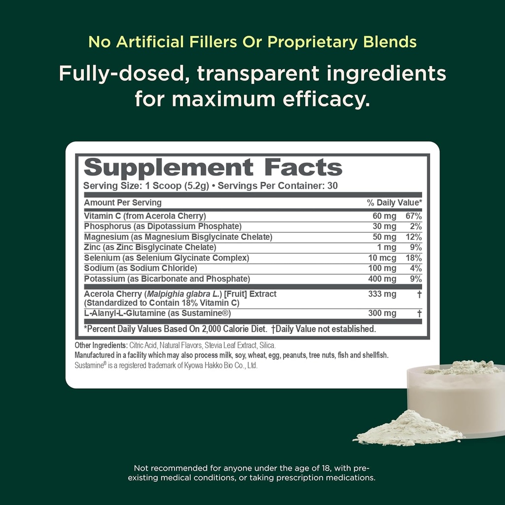 The Genius Brand Genius Electrolytes - Electrolyte Powder for Active Lifestyles - Supports Hydration, Energy, Endurance, Muscle Growth & Recovery - Lemon Lime - 30 Servings 5