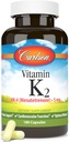 Carlson - Vitamin K2, MK-4 (Menatetrenone), Vitamin K Supplement, Bone & Heart Health, K2 Vitamin, Soy-free, Vitamin K-2, K2 Vitamins, 180 Capsules 6