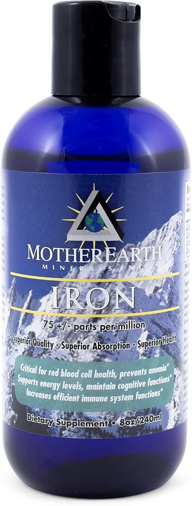 Angstrom Minerals, Iron-8 ozs by MotherEarth Minerals 2