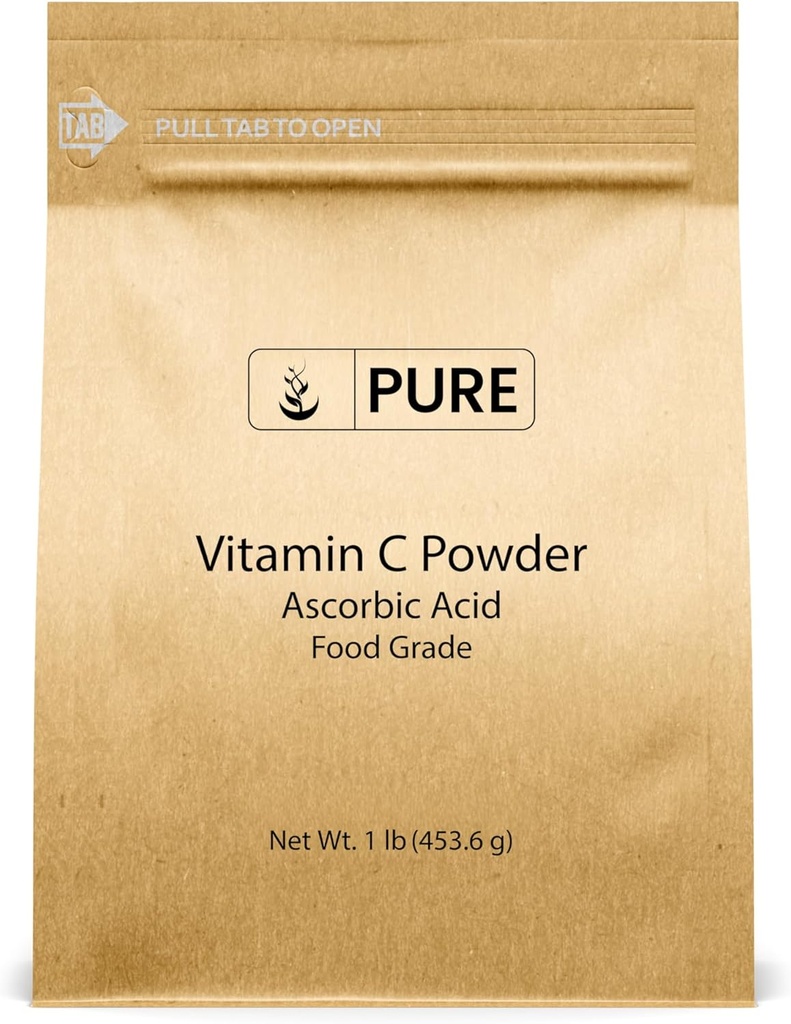 PURE ORIGINAL INGREDIENTS Vitamin C Powder, 11 oz, Ascorbic Acid 5