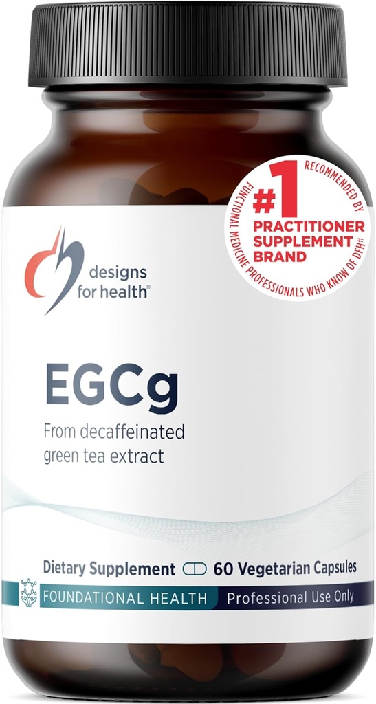 Designs for Health EGCg - Decaffeinated Green Tea Extract (225mg) + Polyphenols Antioxidant Supplement - Non-GMO Vegan Green Tea Pills (60 Capsules) 2