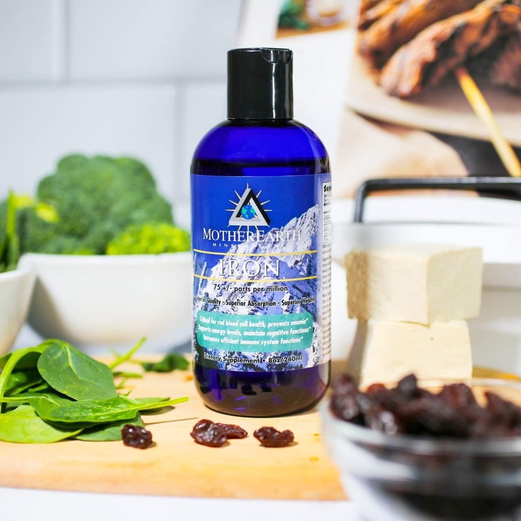 Angstrom Minerals, Iron-8 ozs by MotherEarth Minerals 6