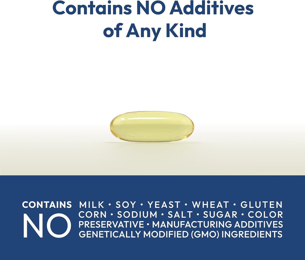 ANDREW LESSMAN Maximum Essential Omega-3 Mint - 180 Softgels - Ultra-Pure, High Potency Omega-3 Oils. High DHA, No Stomach Upset, No Contaminants, No Mercury. Small Easy to Swallow Softgels 6