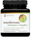 Youtheory Mushroom Immune Complex - Vegan Immune Support Supplement* - Organic Mushroom Blend with Chaga, Cordyceps, Lion's Mane, Maitake & More - 60 Vegetarian Capsules 2