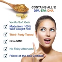 Wild Caught Omega 3 Fish Oil DPA-EPA-DHA 2,900 Milligram Fish Oil Supplement 6