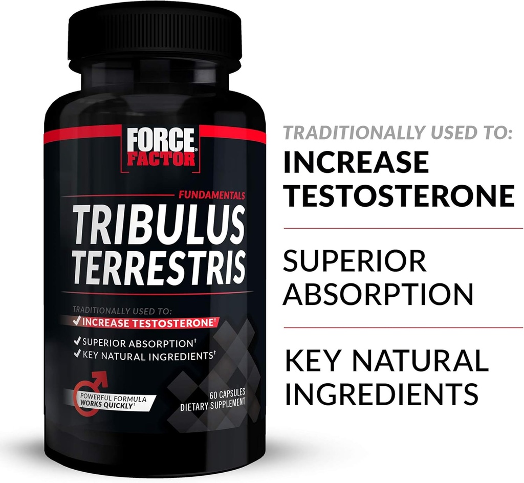 Force Factor Tribulus Terrestris 60ct (pack of 2) 3