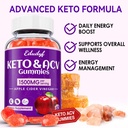 Keto ACV Gummies - 1500mg Apple Cider Vinegar Gummies with Probiotics, B12 and Keto Support, Detox & Cleanse, GMO Free & Vegan - 60 Count... 6