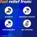 Alka-Seltzer Heartburn + Gas ReliefChews, Antacid + Antigas Chews for Fast Heartburn Relief, Gas, and Acid Indigestion Relief On the Go, 180 Ct 5