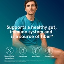 Puori Probiotics and Prebiotics Dietary Supplement - 13 Billion CFU x 30 Servings - Support Immune and Digestive Health - Fiber 4g, Vitamin C 200mg - SB3 Bifidobacterium, Lactobacillus Fermentum 6