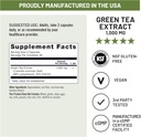NatureWise Green Tea Extract Capsules 1000 mg - 50% EGCG & 98% Polyphenols - Extra Strength Green Tea Pills - Antioxidants for Heart Health & Energy - Vegan, Non-GMO - 90 Count[45-Day Supply] 5