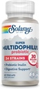 SOLARAY Super Multidophilus 24 Strain Probiotic | 30 Billion CFU | Healthy Gut Support | 30 Serv | 60 Enteric VegCaps 5