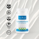 TrueCarbonCleanse™ - Perfect Gut Detoxifier & Binder - Advanced Formula with Organic Bamboo Activated Charcoal Capsules - 60 Capsules - Vegan, Non GMO, Gluten Free, Soy Free, Non-Toxic Certified 5