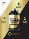 Carlyle BCAA Capsules | 2000mg | 400 Powder Pills | Amino Acids Supplement Blend | for Women and Men | with L-Isoleucine, L-Leucine, L-Valine | Non-GMO and Gluten Free 5