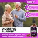 HERBIFY Bundle - Lions Mane Drops & Licorice Root Extract - Brain Boost & Nervous Stomach Support 5