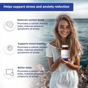 TIVA Ashwagandha Capsules 650mg with Black Pepper Extract – Natural Support for Stress, Metabolism, Immune Function & Mood – Vegan, Non-GMO, Lab-Tested – 60 Herbal Capsules 4